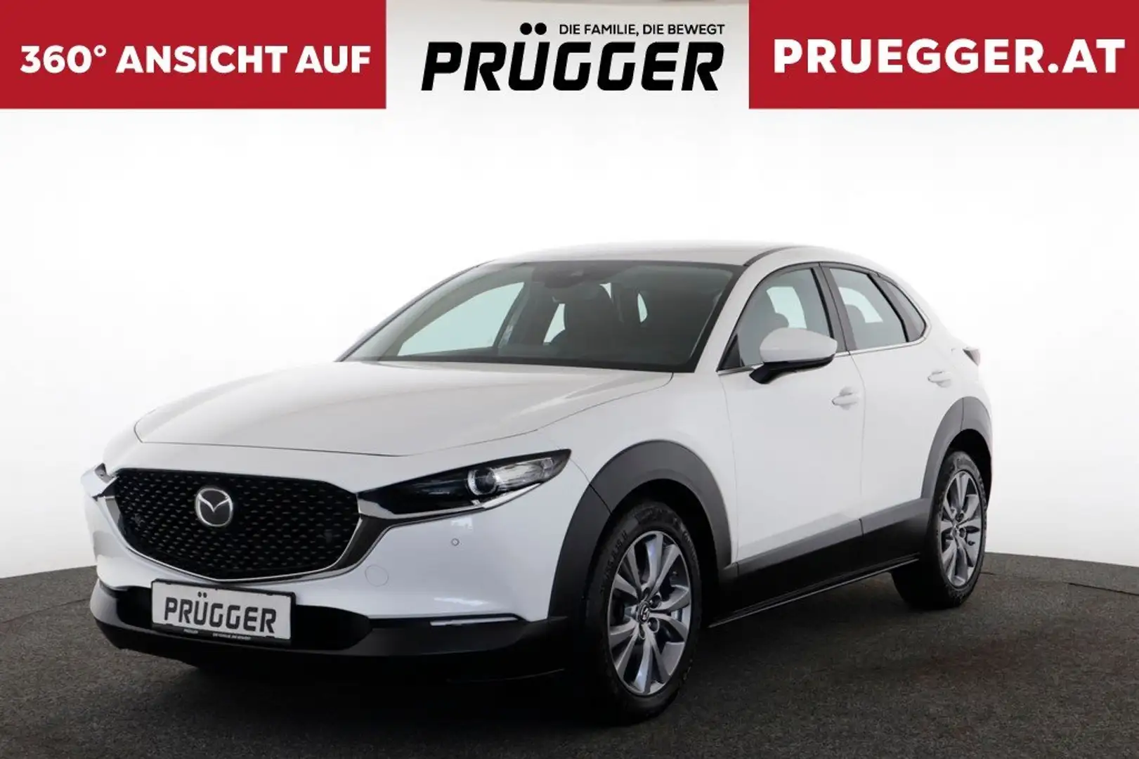 Mazda CX-30 Skyactive Autom Comfort+ KEYLESS NAVI HUD 18ZOLL Weiß - 1
