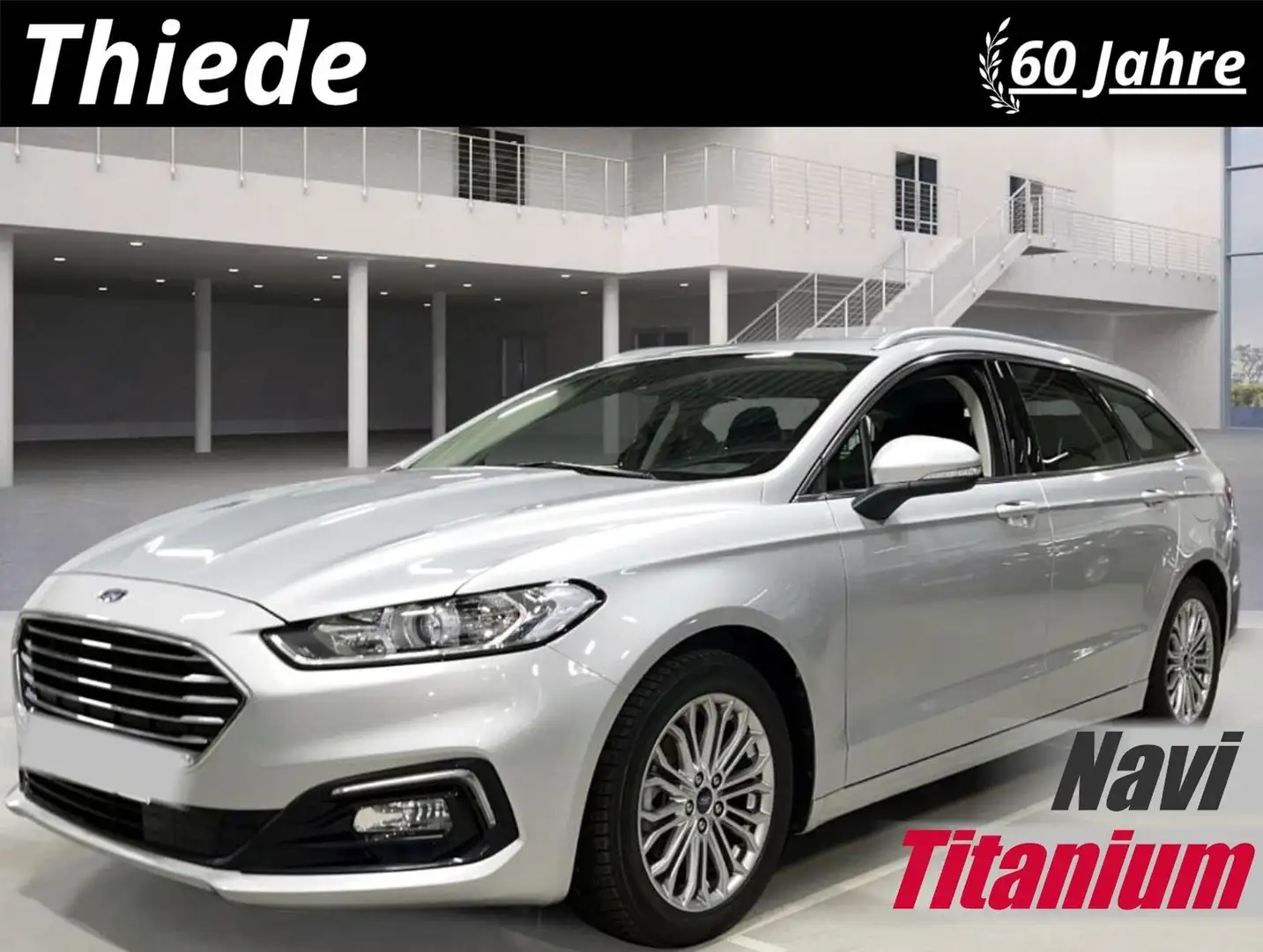 Ford Mondeo Turnier 2.0 TITANIUM NAVI/LED/SPORT/DAB+ Silber - 1