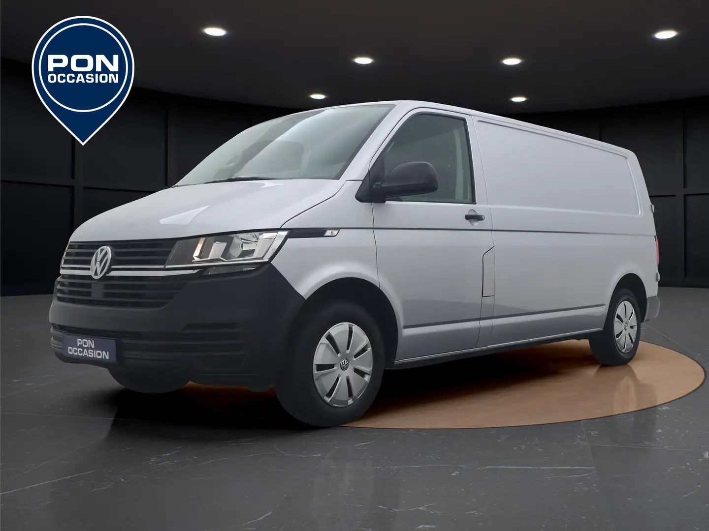 Volkswagen T6.1 Transporter 2.0 TDI 110 PK L2H1 28 Trendline | Airco | Elektri Argent - 1
