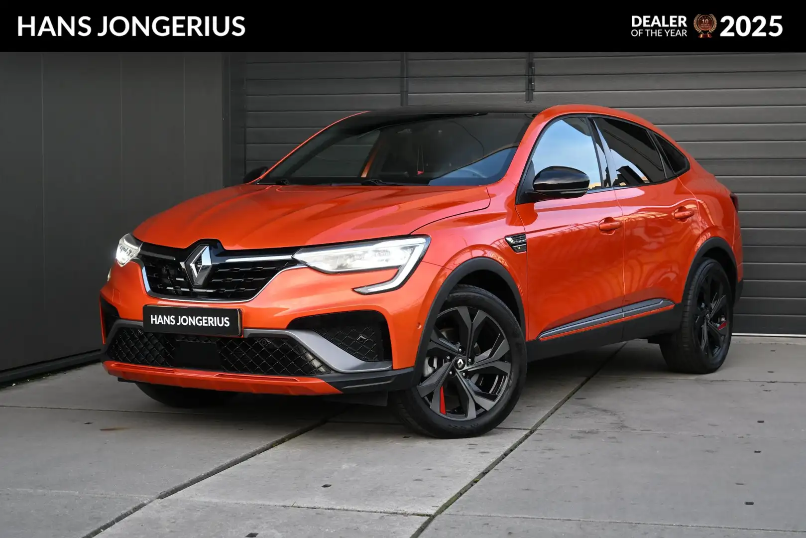 Renault Arkana E-Tech Hybrid 145 RS Line | TREKHAAK | SCHUIF/KANT Orange - 1
