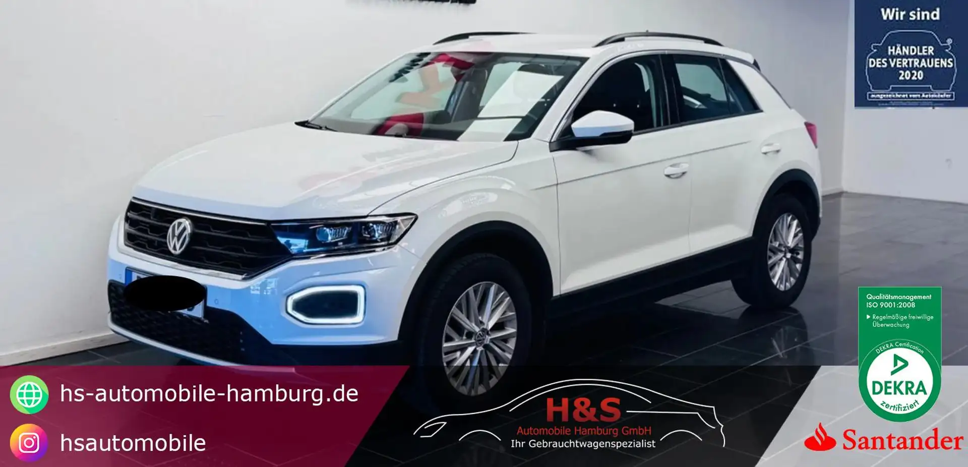 Volkswagen T-Roc Style 4Motion White - 1