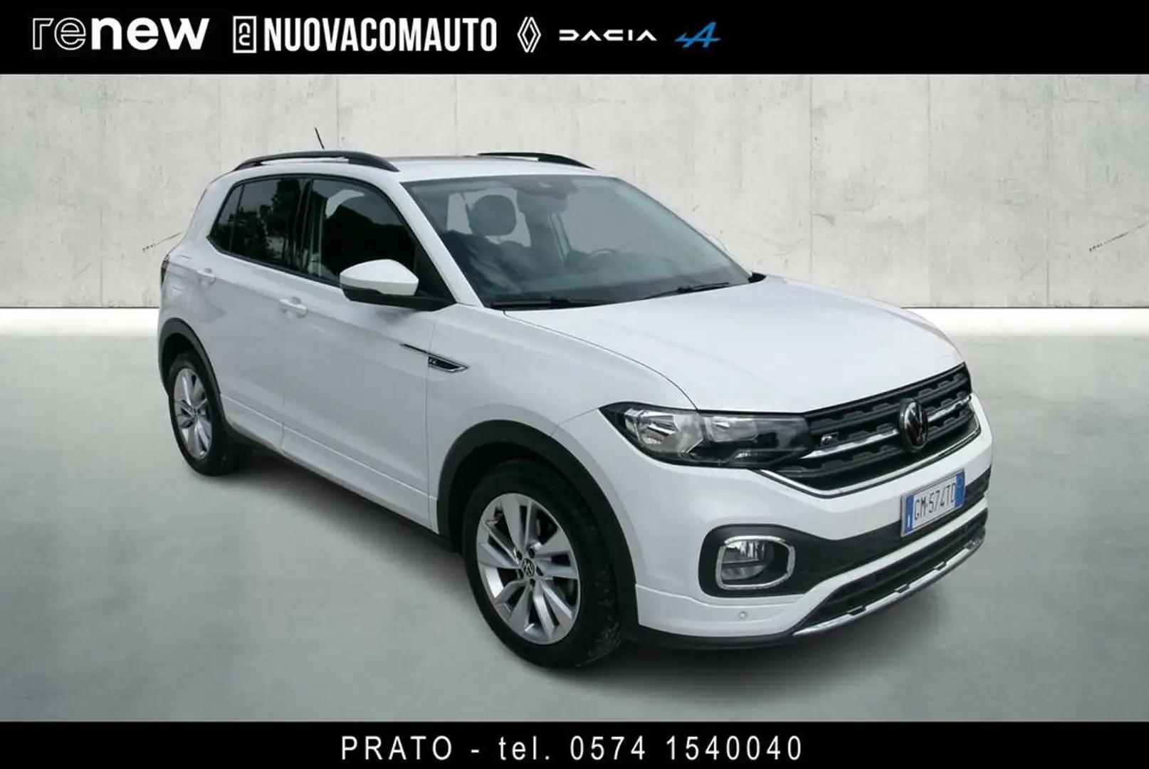 Volkswagen T-Cross 1.0 tsi Sport 95cv Blanc - 2
