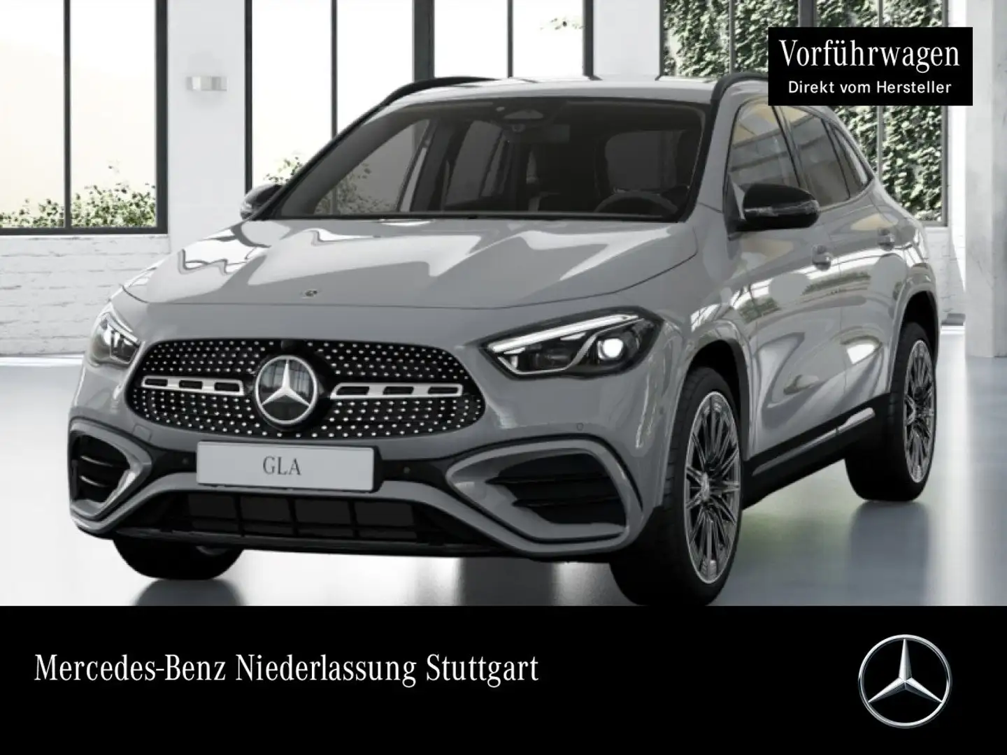 Mercedes-Benz GLA 220 4M AMG+NIGHT+AHK+MULTIBEAM+KAMERA+TOTW+8G Grijs - 1