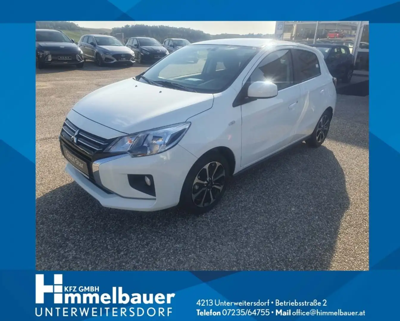 Mitsubishi Space Star 1,2 Invite CVT AS&G SDA Weiß - 1