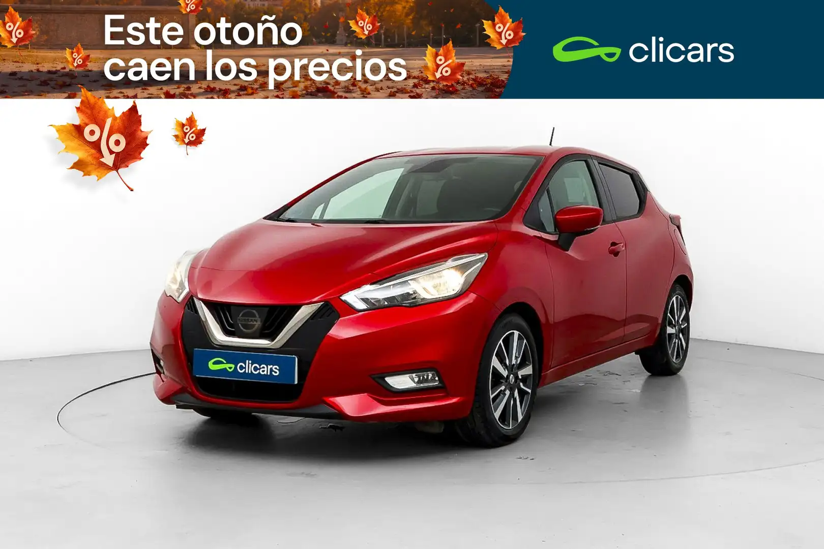 Nissan Micra IG-T S&S Acenta 90 Rojo - 1