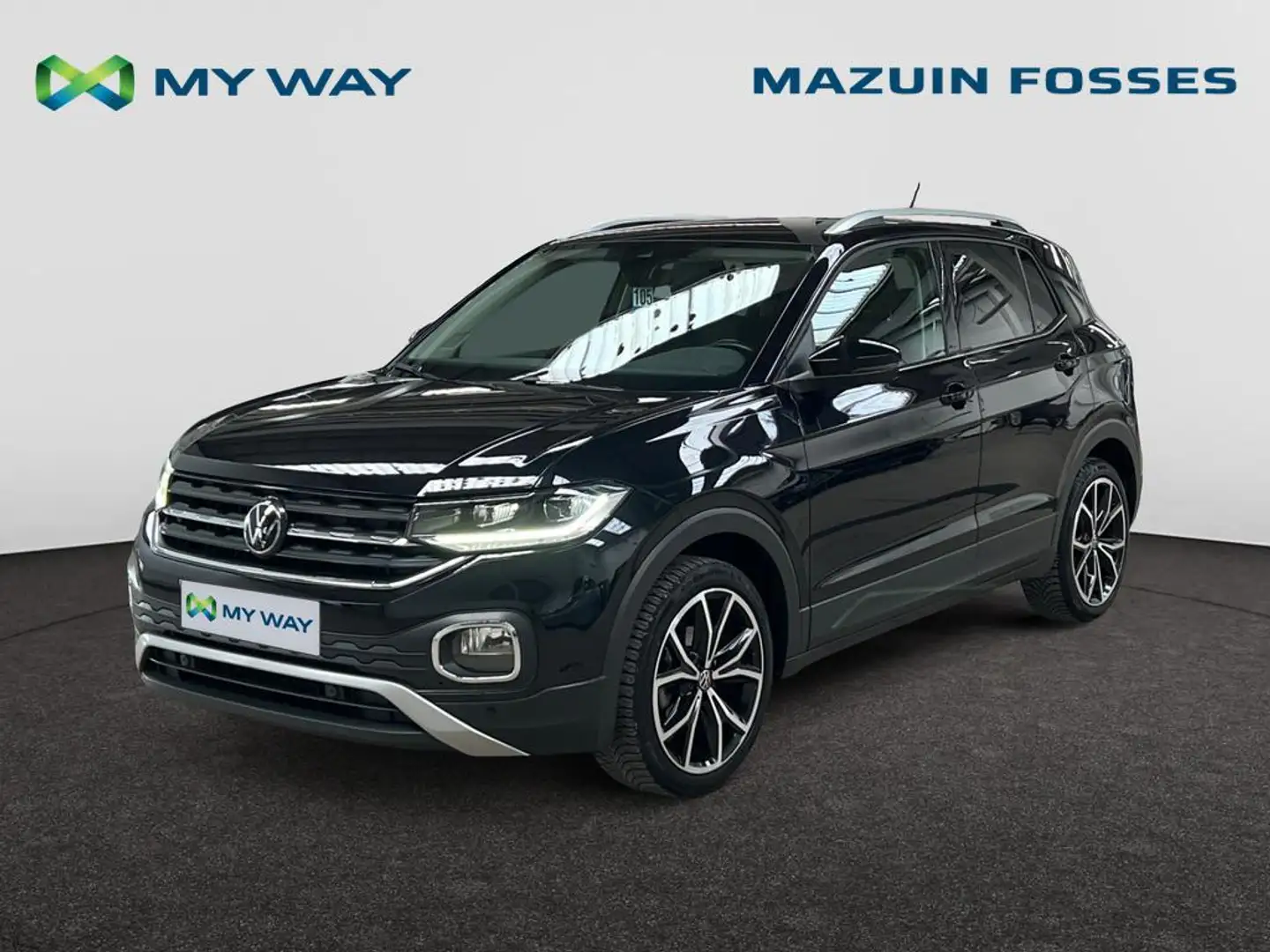 Volkswagen T-Cross T-Cross Style 1.0 TSI 81 kW (110 ch) 6 vitesses Noir - 1