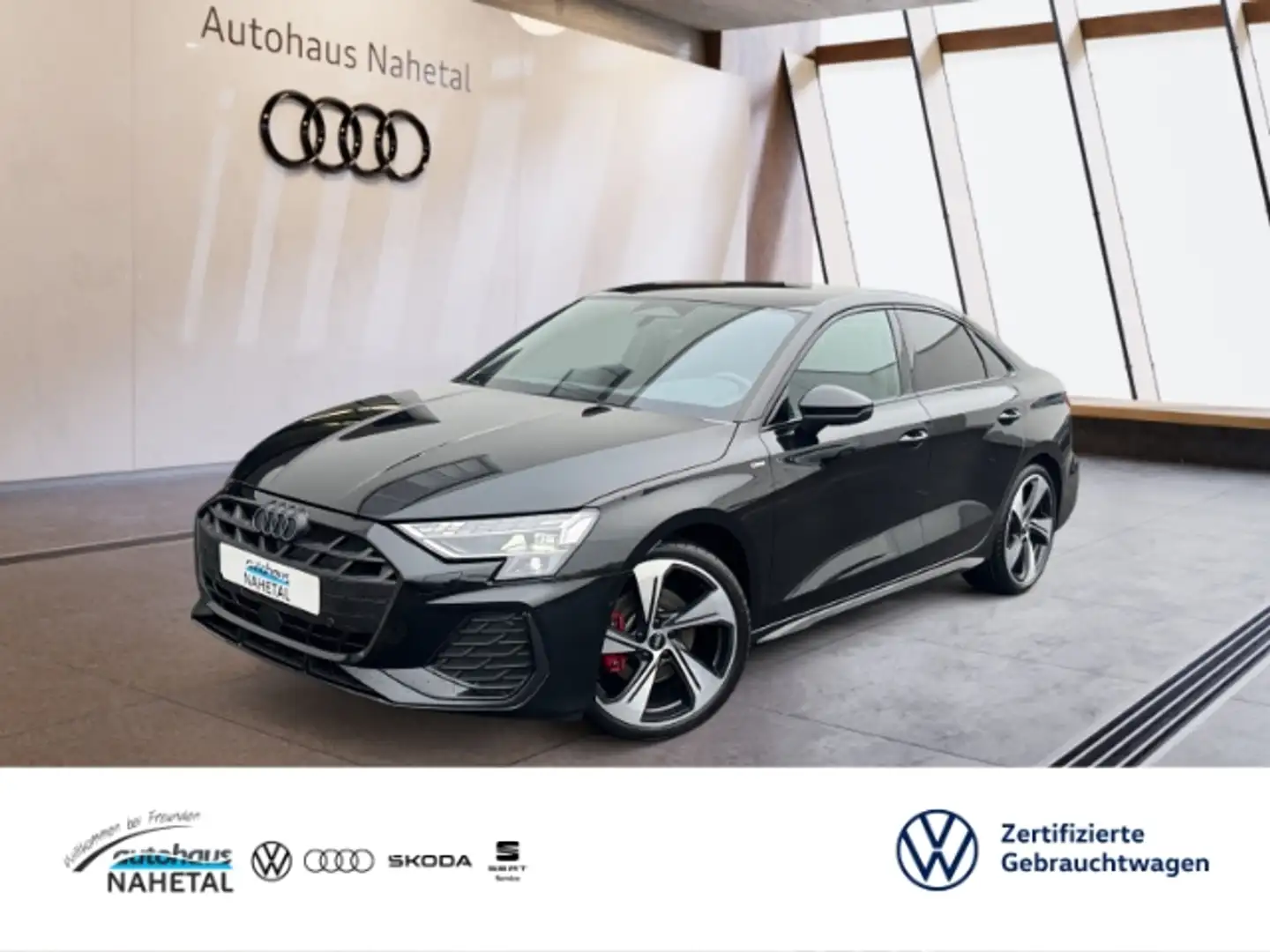 Audi A3 LIMOUSINE S-LINE (2X) LED ASSISTENZPAKET 19'' SMAR Schwarz - 1