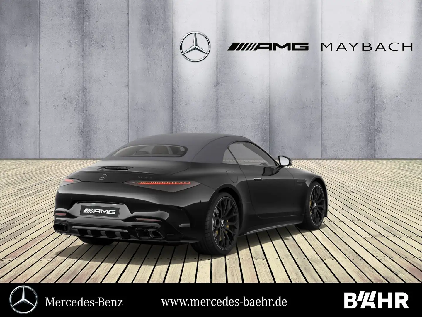 Mercedes-Benz SL 63 AMG SL 63 AMG 4M+ Night/Premium Plus/Burmester/360° Noir - 2