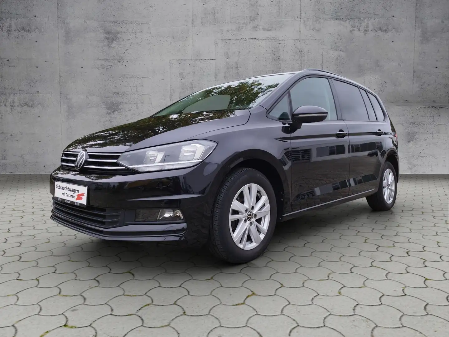 Volkswagen Touran Comfortline 1.5TSI DSG/AHK/ACC/Nebel/SHZ/Carplay Schwarz - 2