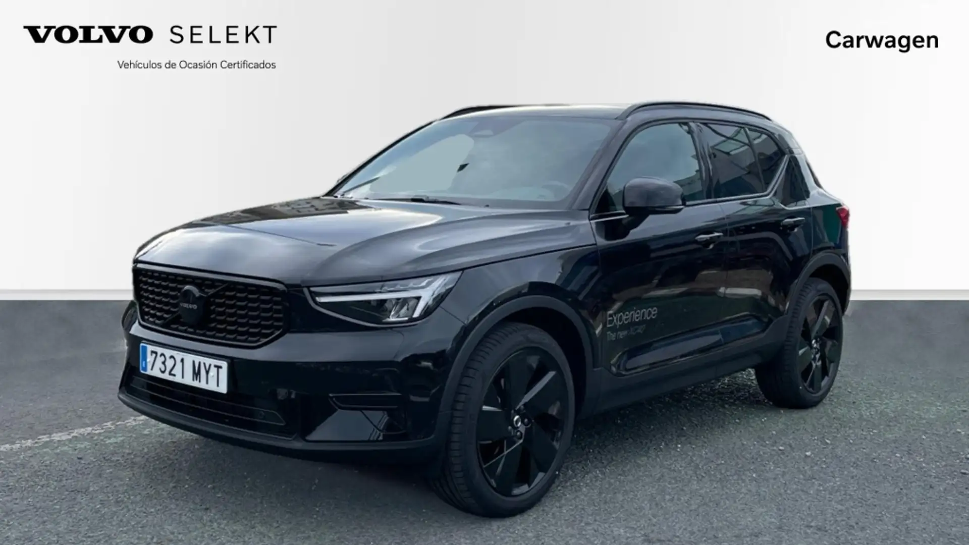Volvo XC40 B3 Black Edition Aut. Negro - 1