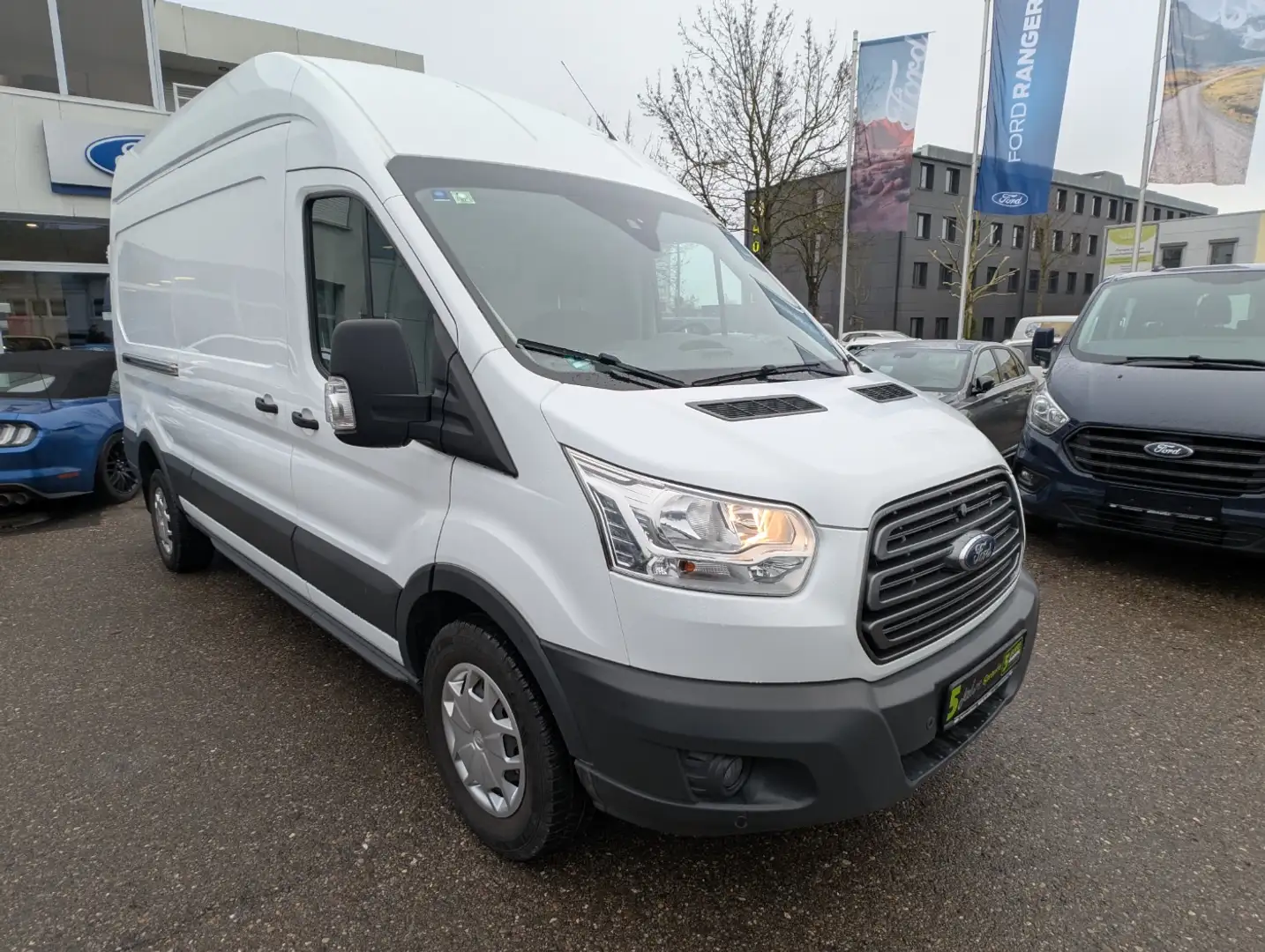 Ford Transit 350 2.2 TDCi L3 RWD Trend AHK*KLIMA*PDC* Wit - 2