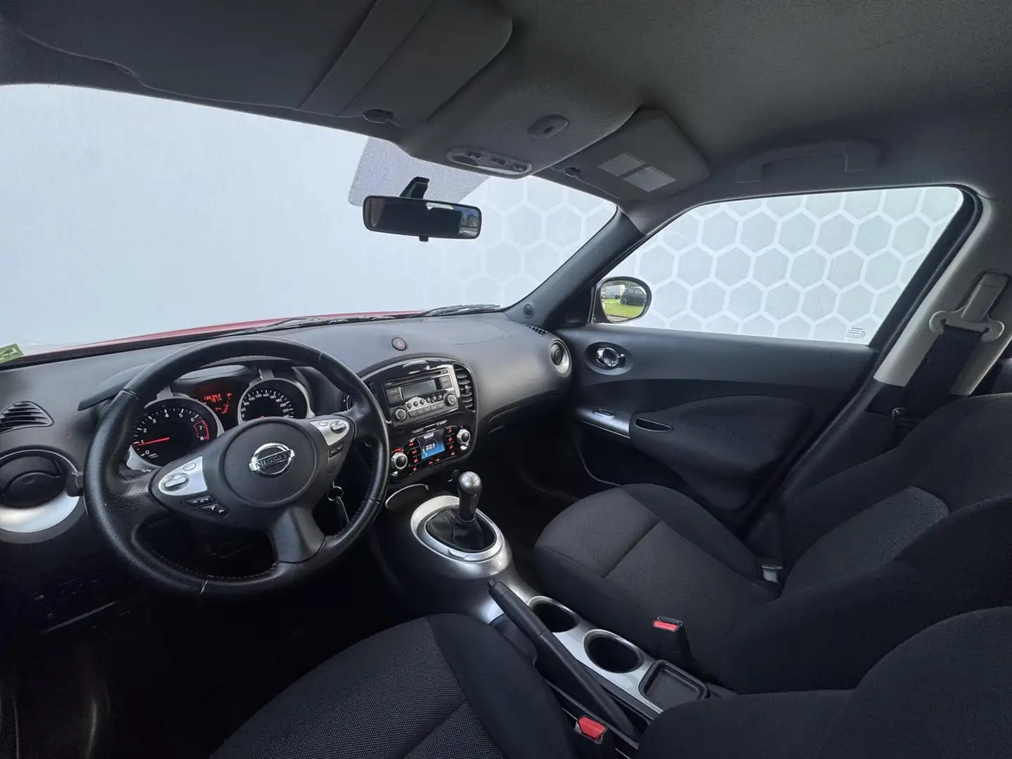 Nissan Juke 1.6 Visia Airco Cruise control 2012 Rood - 2