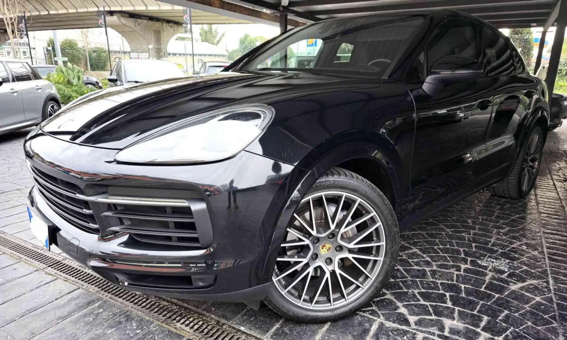 Porsche Cayenne Cayenne BLACK TETTO FULL! Coupé 3.0 V6 Nero - 2