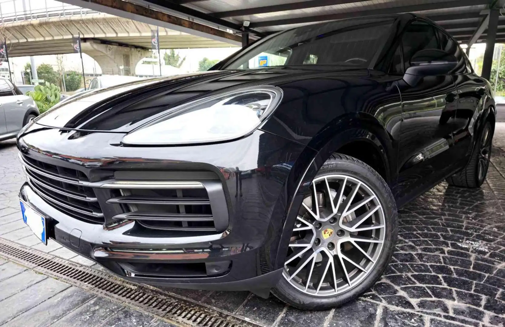 Porsche Cayenne Cayenne BLACK TETTO FULL! Coupé 3.0 V6 Nero - 1