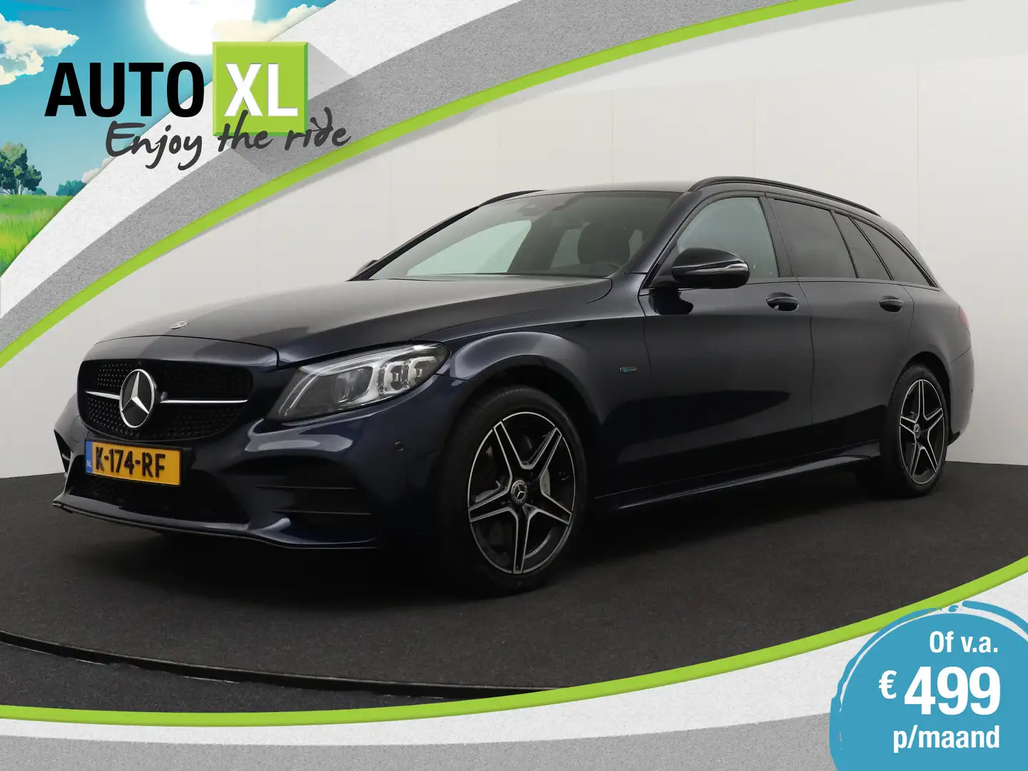 Mercedes-Benz C 300 Estate 300e AMG Night-Pakket Trekhaak Camera Carpl Zwart - 1