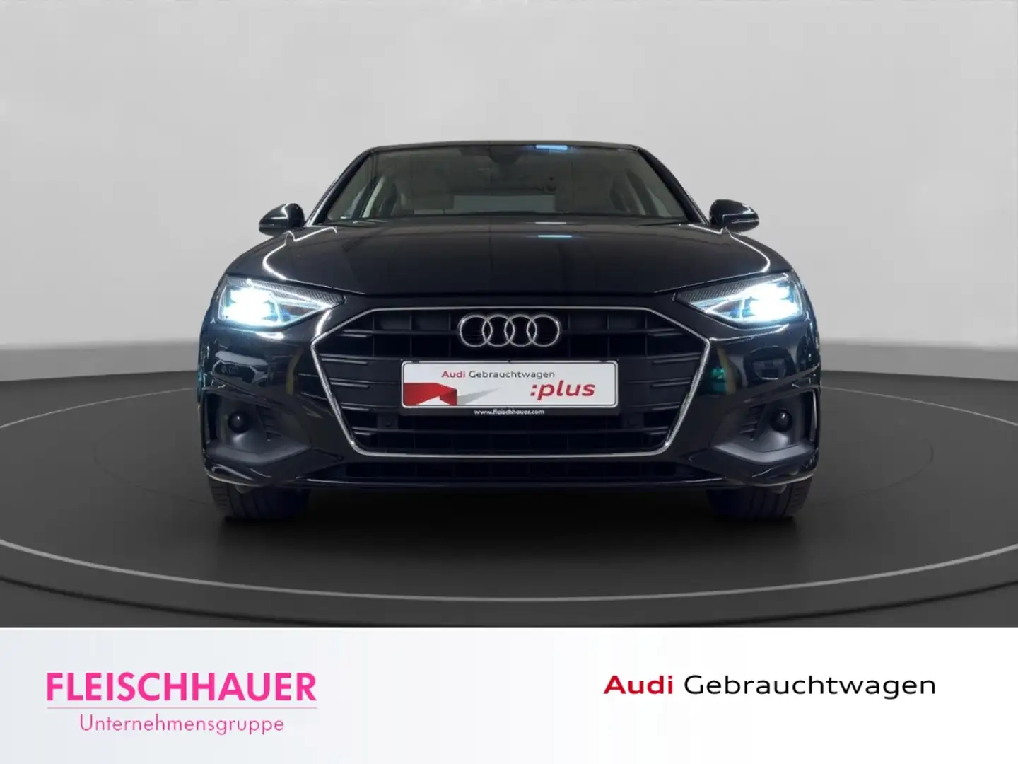Audi A4 Limousine 35 TDI LED+NAVI+LEDER+SHZ+PDC V&H+DAB+BU Schwarz - 2