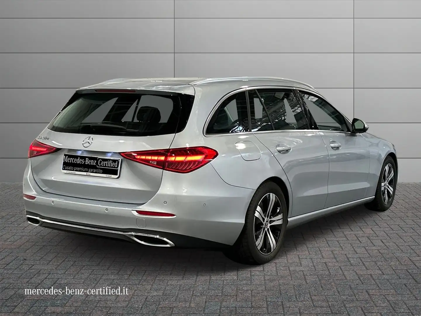 Mercedes-Benz C 200 C SW 200 d mhev Advanced auto Argento - 2