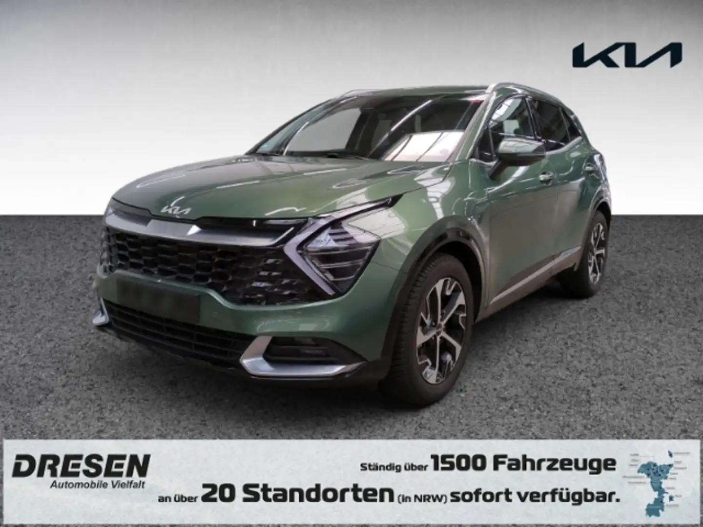 Kia Sportage SPIRIT 1.6T 48V 2WD NAVI,DAB,KLIMA,CARPLAY,SITZHZG Grün - 1