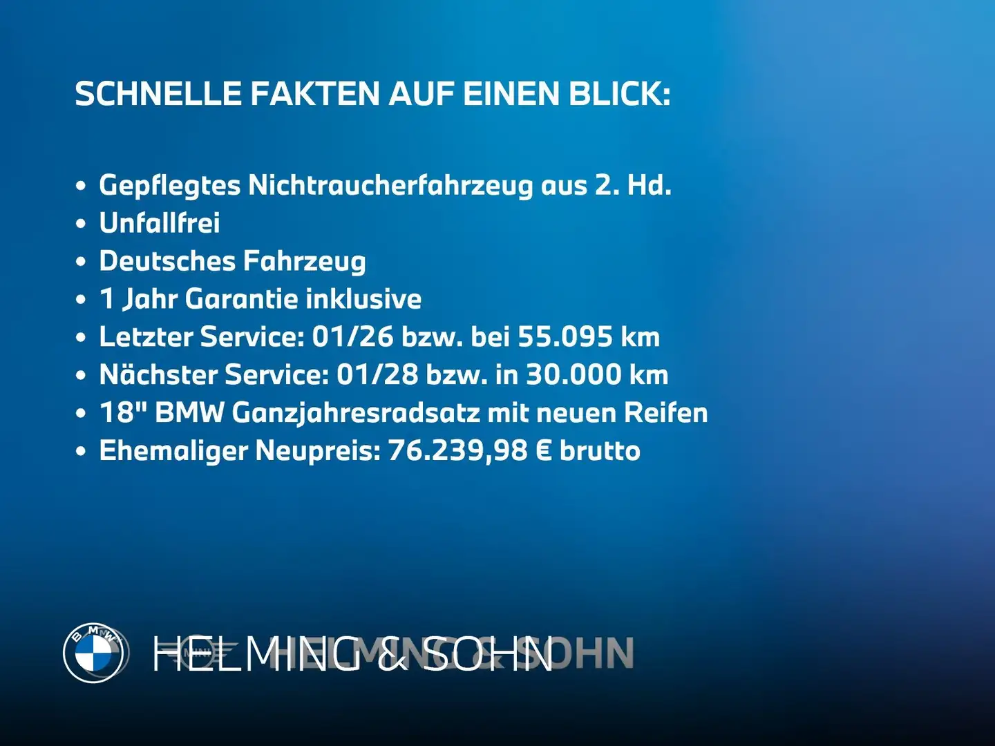 BMW 520 i Limousine M-Sport Head-Up HiFi Laser ACC uvm. Schwarz - 1