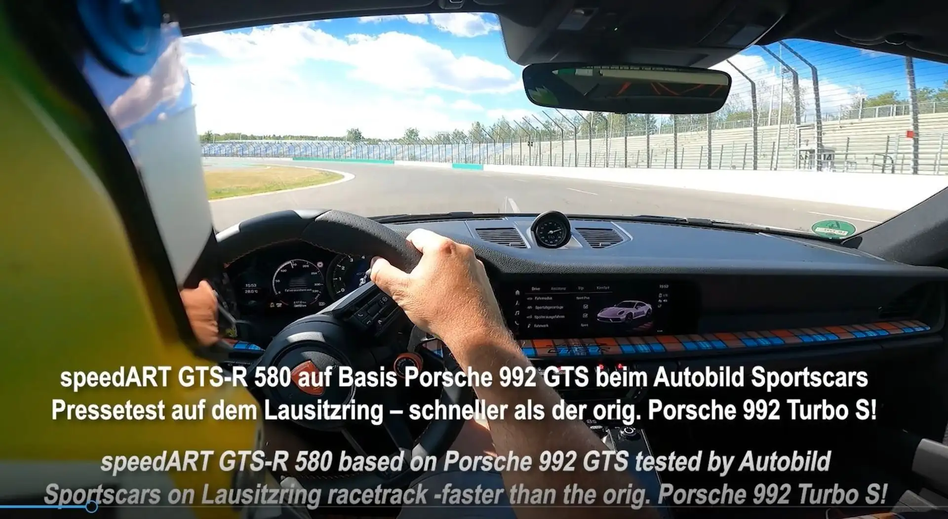 SpeedArt speedART GTS-R 580 - Basis Porsche 992 GTS Černá - 2