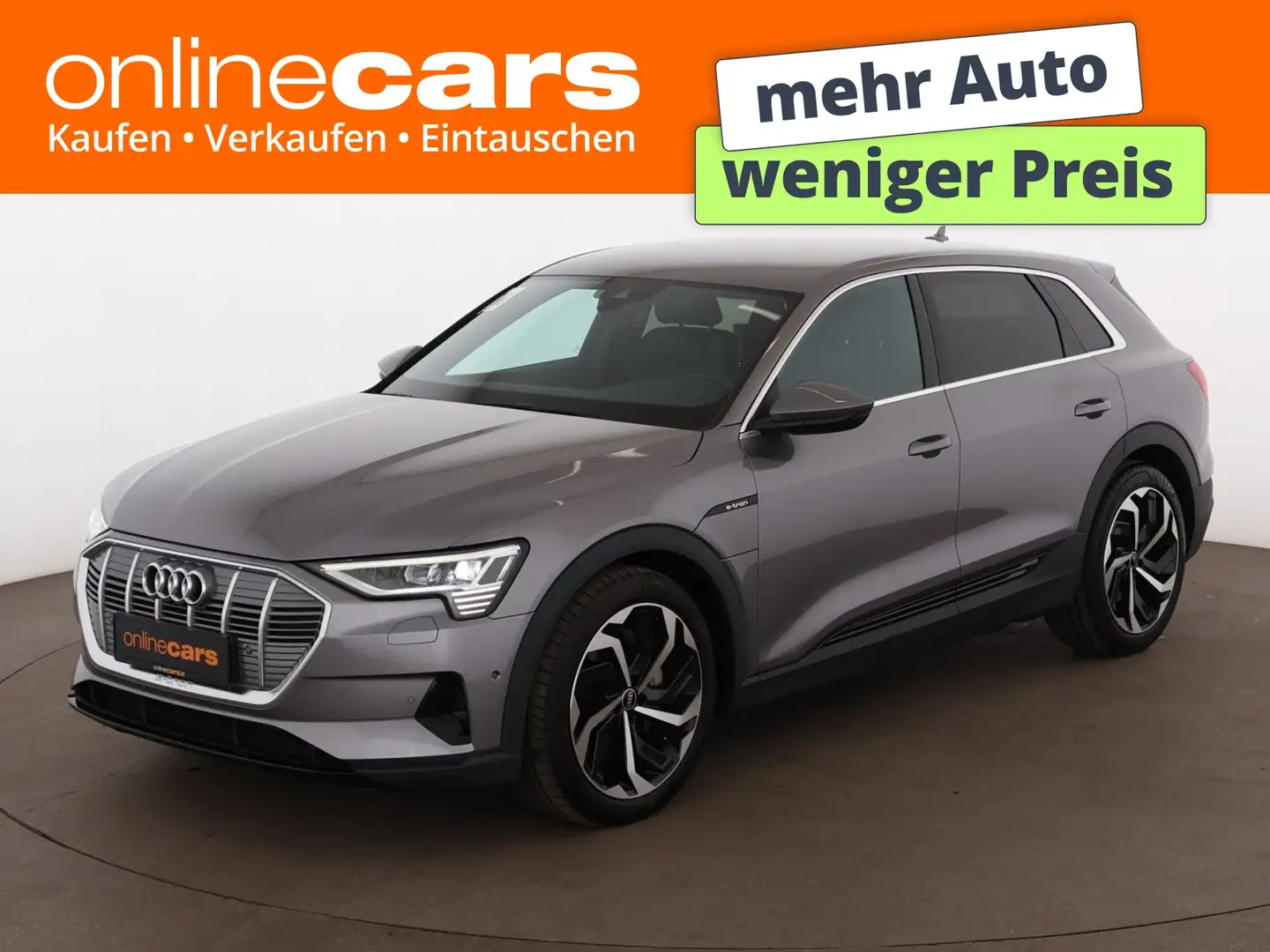 Audi e-tron 50 quattro S-Line Aut MATRIX LUFT RADAR Grau - 1