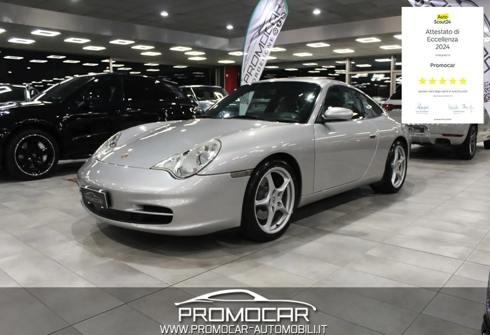 Porsche 911 CARRERA cat Coupé *ASI*TAGLIANDATA PORSCHE*TETTO* Zilver - 1