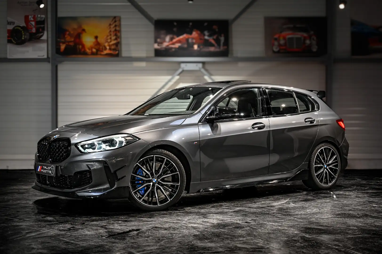 BMW 135 M135i xDrive 306 ch BVA8 Grau - 1