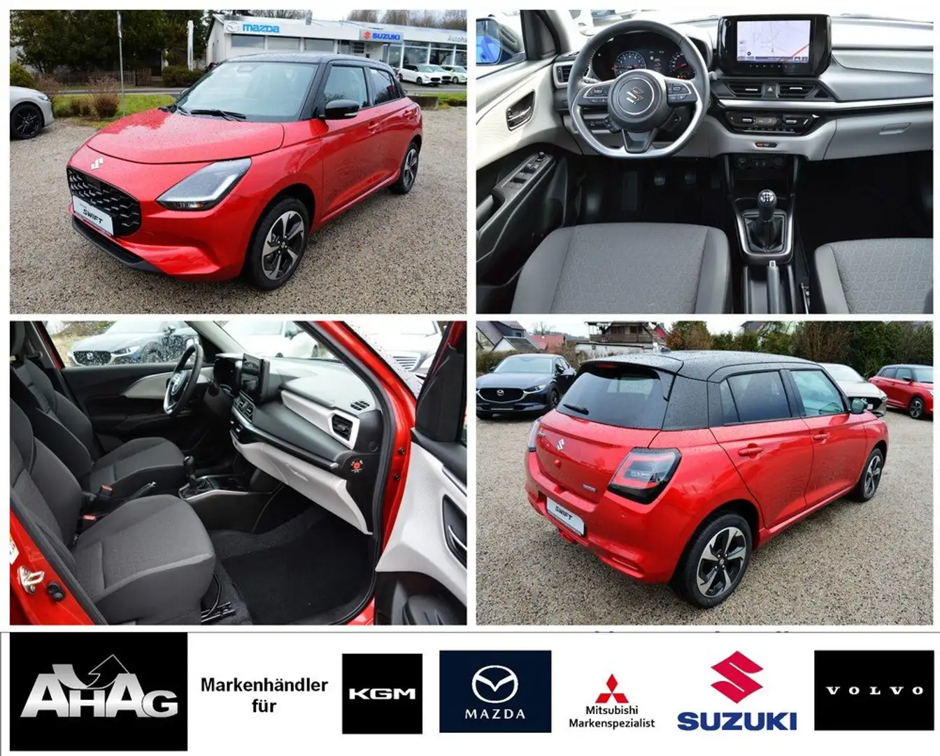 Suzuki Swift 1.2 Dualjet Hybrid 4x4 Comfort+ *Voll* Rood - 1