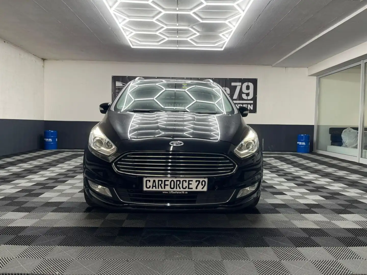 Ford Galaxy Automatik 7-SITZE KLIMA ISOFIX SITZHZG Klima Navi Schwarz - 2