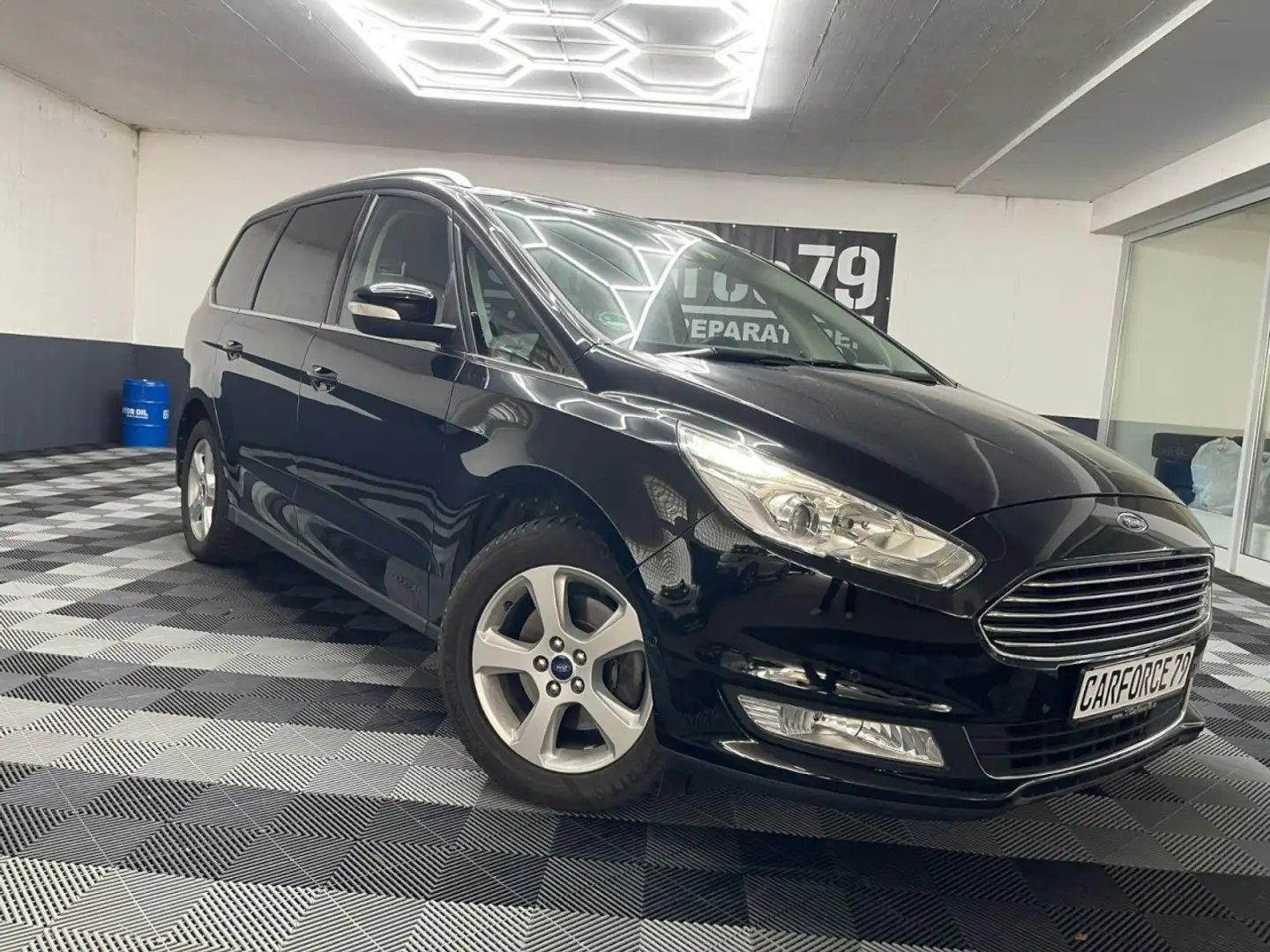 Ford Galaxy Automatik 7-SITZE KLIMA ISOFIX SITZHZG Klima Navi Schwarz - 1