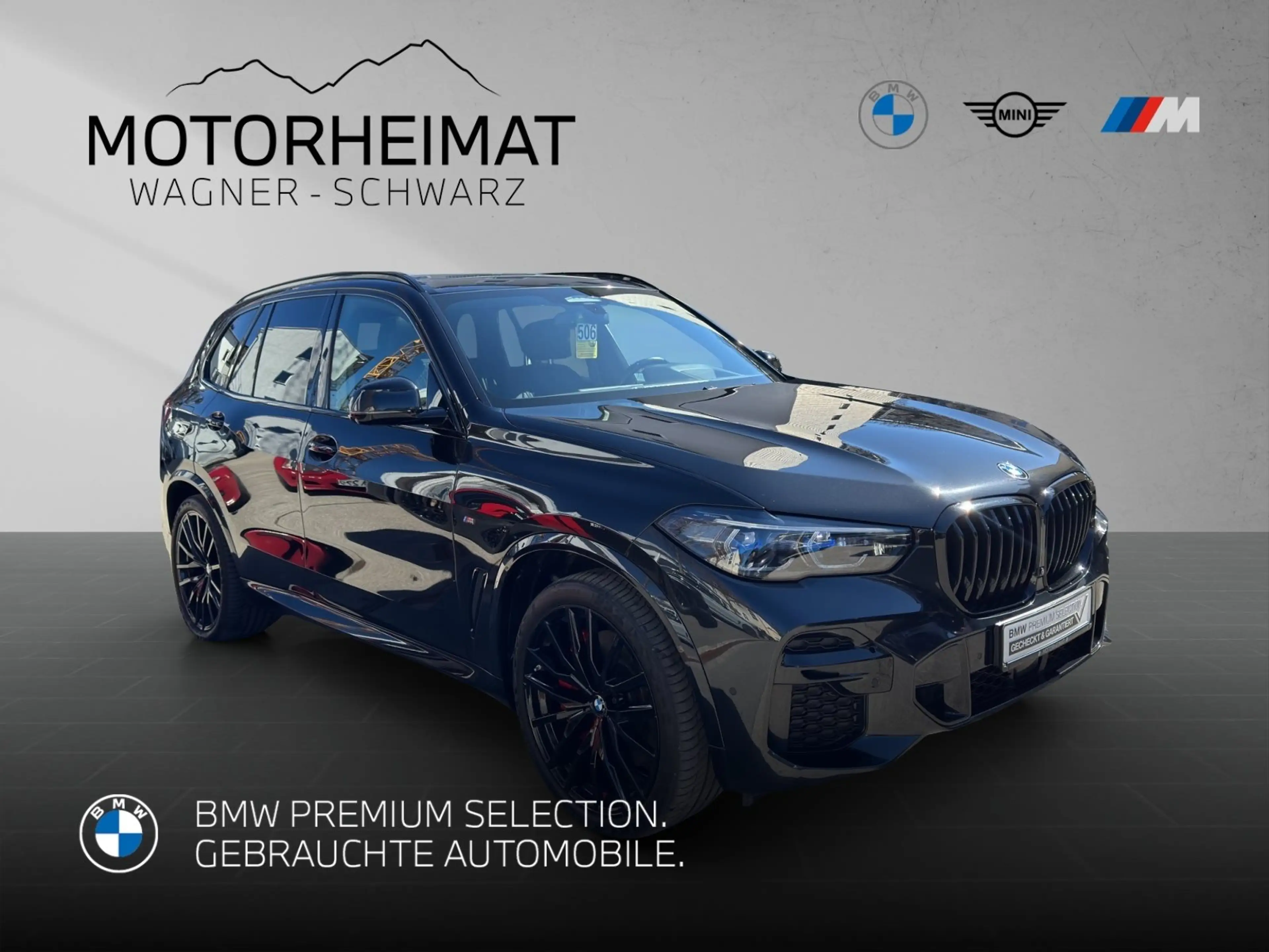BMW X5 xDrive40d M Sport Luftfederung Carbon Vollleder — photo 4