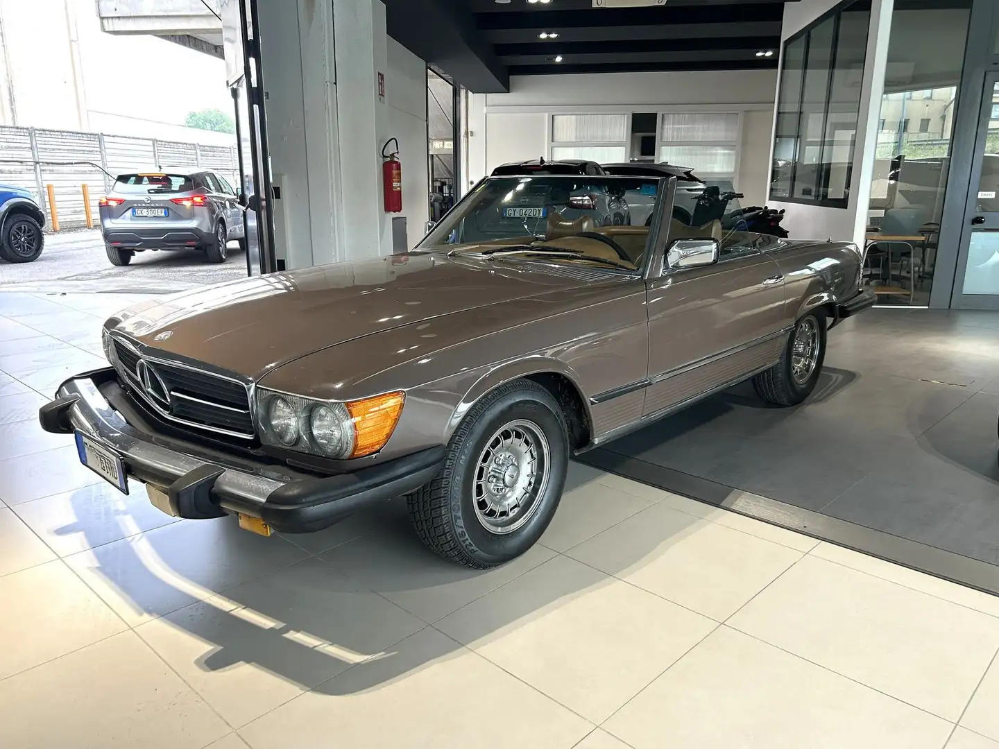 Mercedes-Benz SL 450 Mercedes 450 SL Cabrio con Hard Top Бронзовый - 1