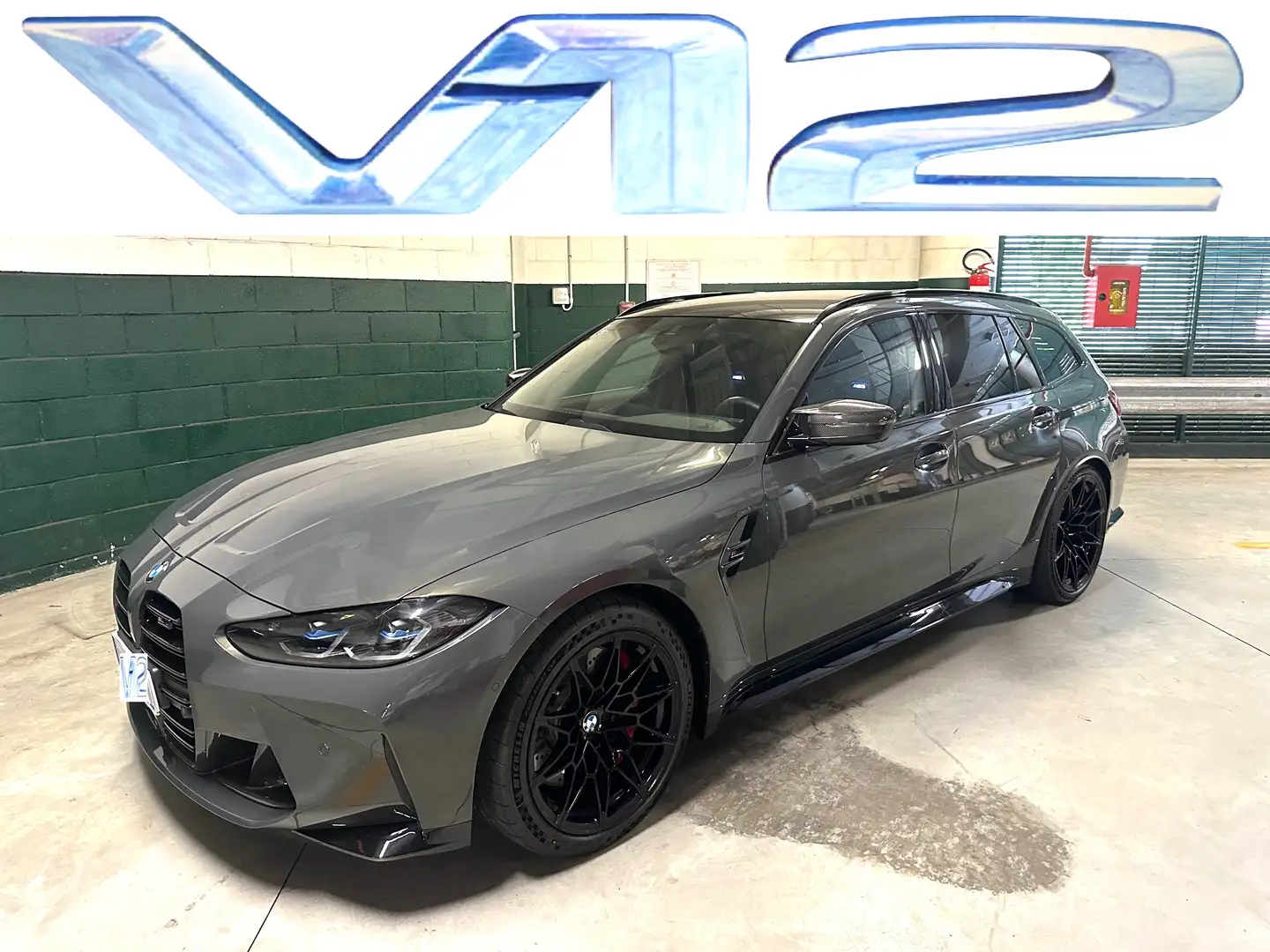 BMW M3 M3 Touring 3.0 Competition M xdrive - FULL CARBON Grigio - 1
