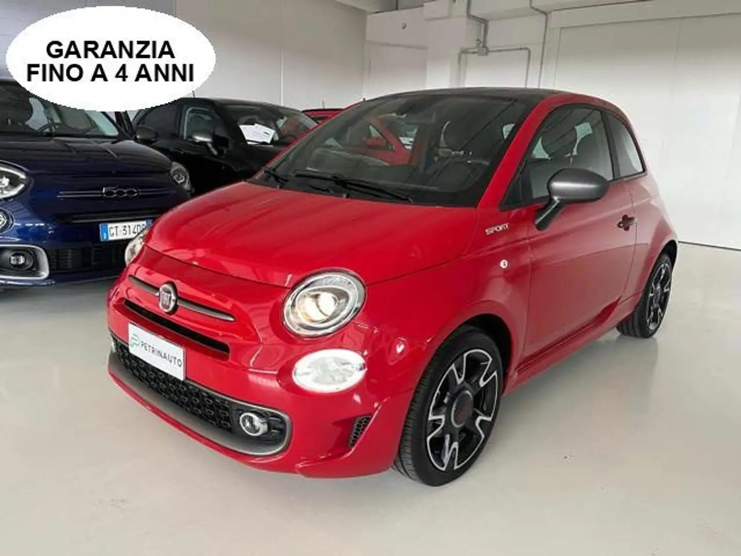 Fiat 500 1.0 Hybrid Sport Rojo - 1
