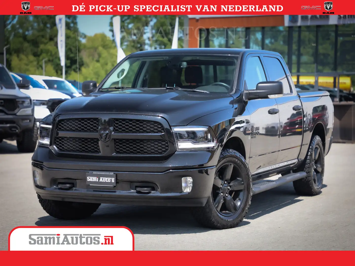 Dodge RAM 1500 BLACK SLT 5.7 HEMI V8 402PK | Morimoto Led | Nero - 1