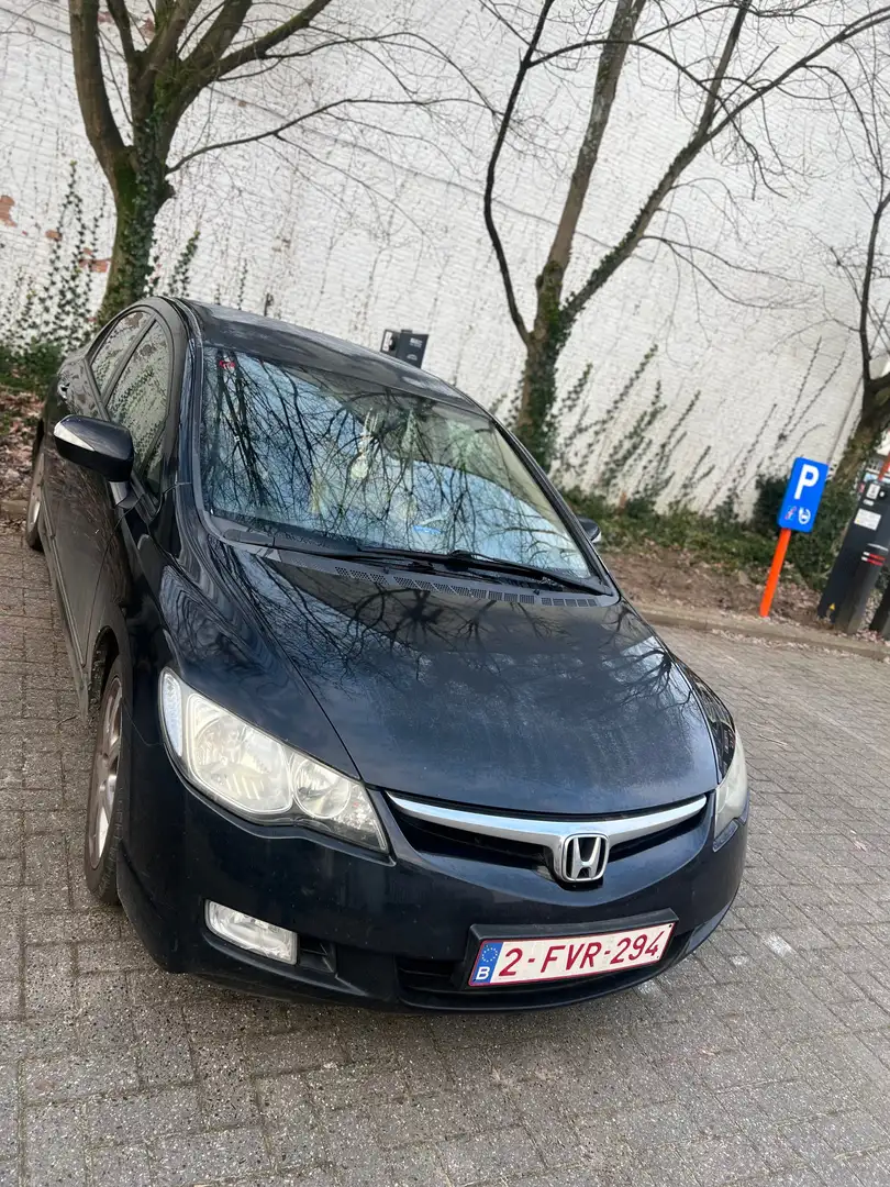 Honda Civic Civic Hybrid 1.3i-DSI i-VTEC IMA CVT Comfort Noir - 1