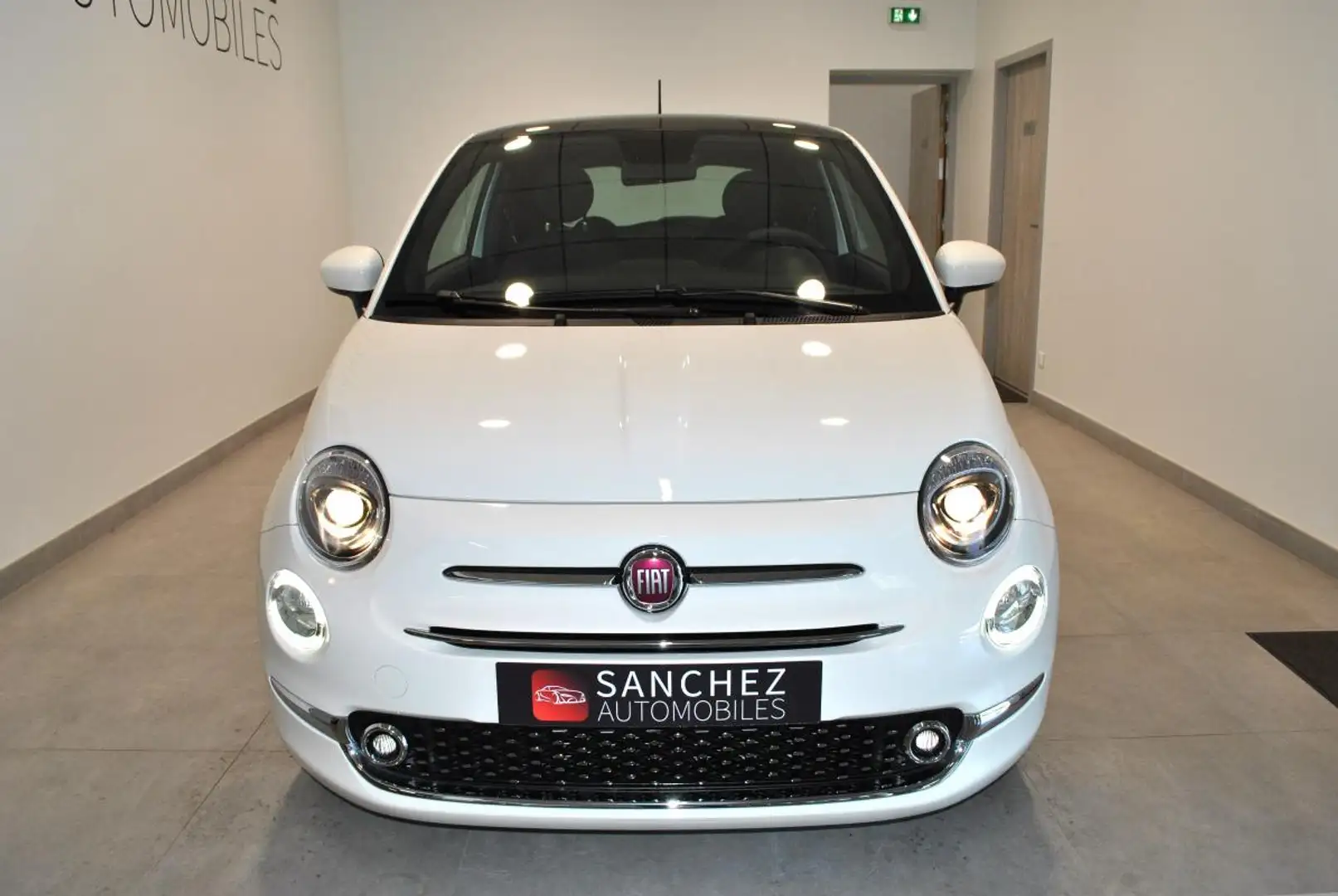 Fiat 500 1.0 HYBRID 70 CLUB Blanc - 2