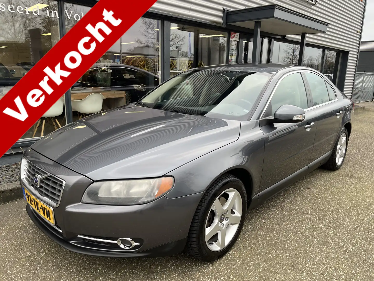 Volvo S80 2.5 T Automaat Dealer o.h. Youngtimer 200PK Grigio - 1