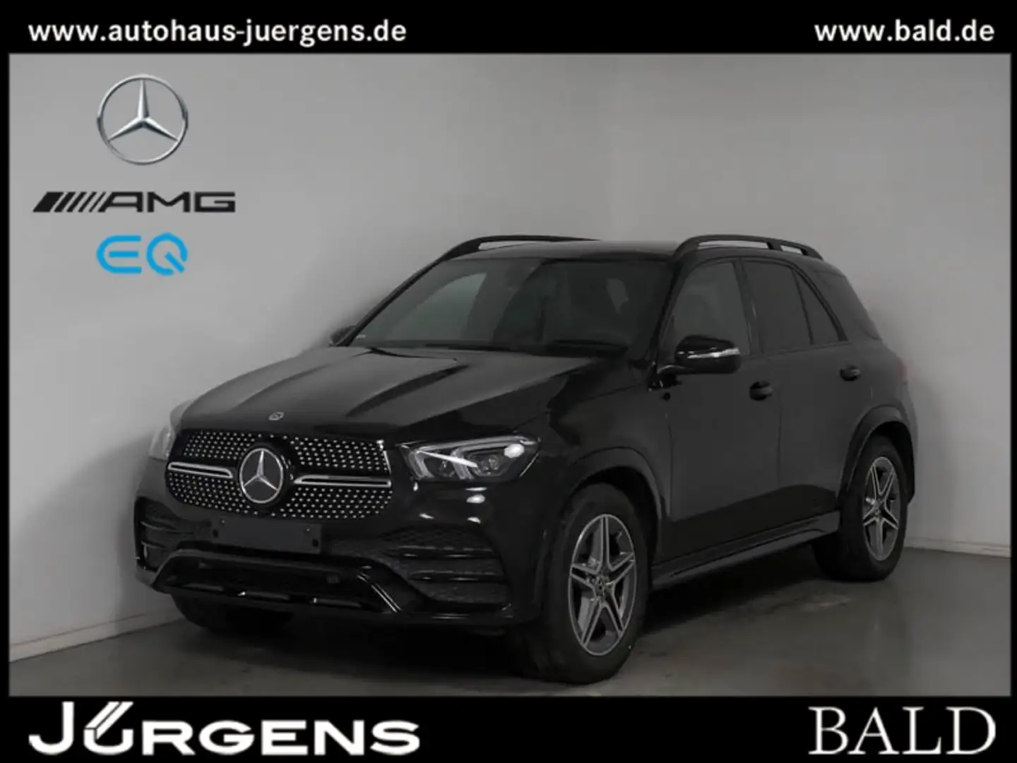Mercedes-Benz GLE 300 d 4M AMG-Sport/Pano/AHK/Night/Totw/Memo Schwarz - 2