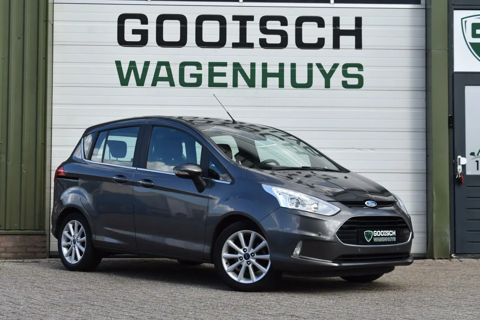 Ford B-Max 1.0 EcoBoost Titanium | Navi | Camera | Cruise | Grijs - 2