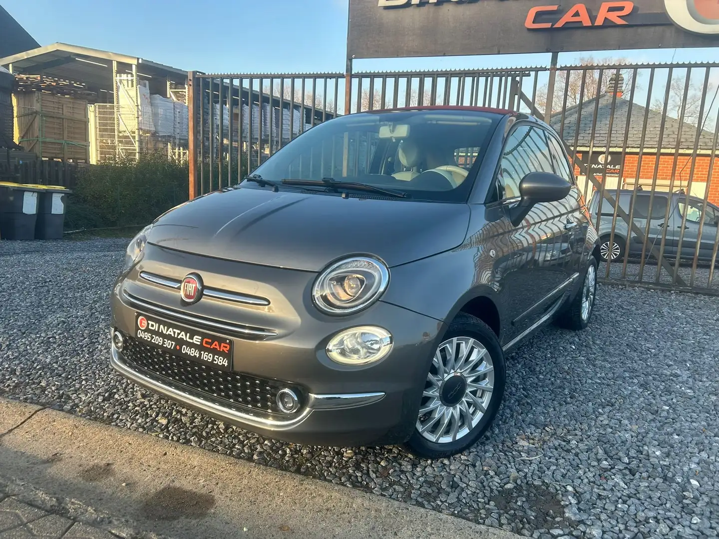 Fiat 500C 500C 1.2i Lounge - GPS - Full historique - Garanti Gris - 1