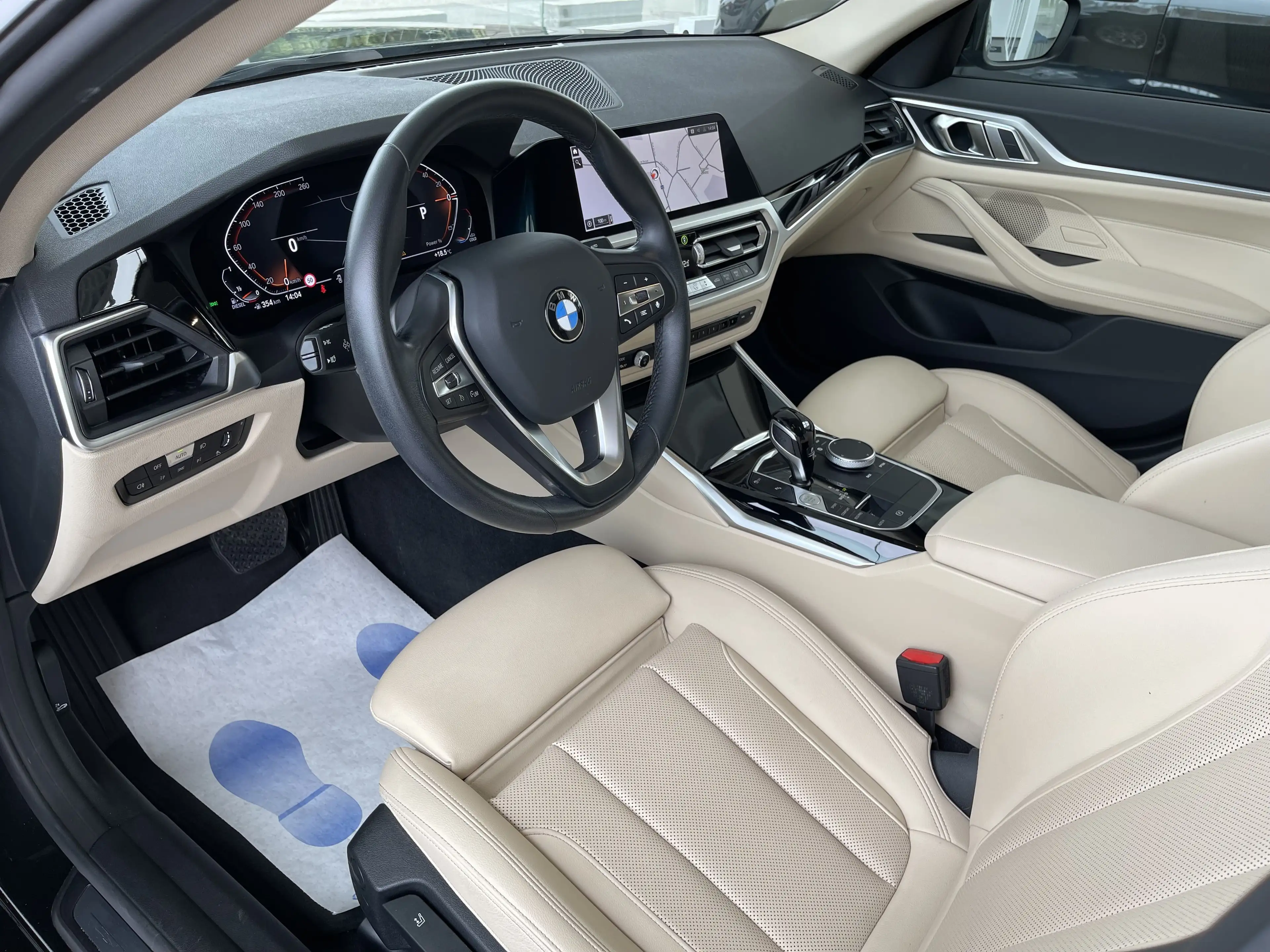 BMW 420 GC dA  *** GARANTIE + TOIT OUVRANT + LED + GPS + CUIR *** — photo 11