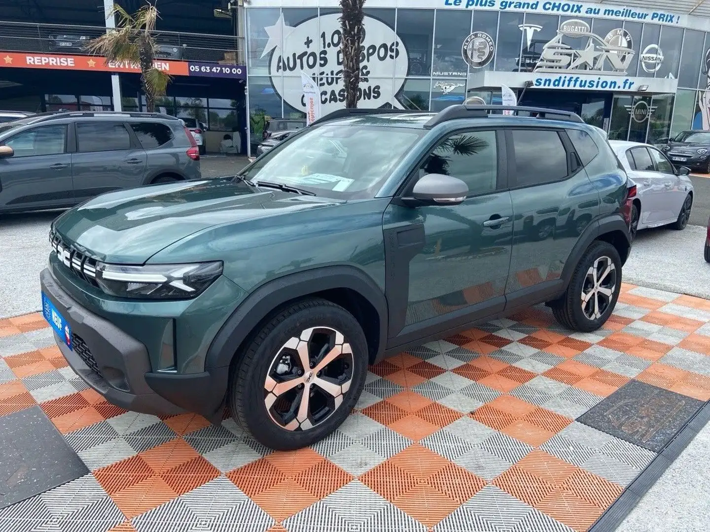 Dacia Duster HYBRID 140 4X2 JOURNEY Vert - 1