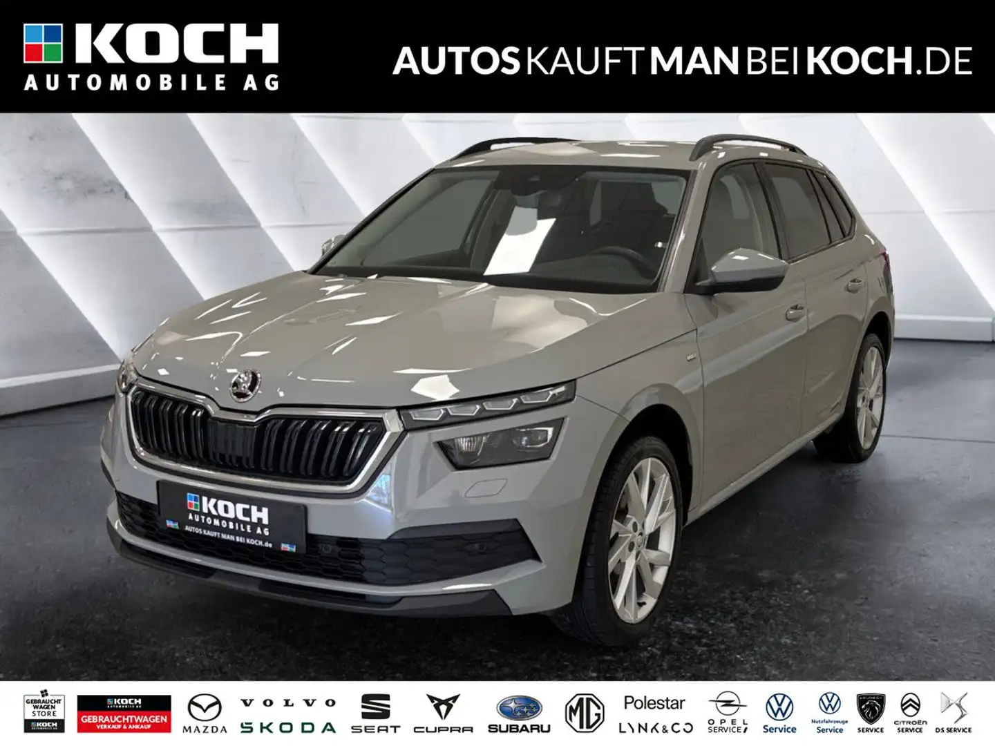 Skoda Kamiq Clever 1,0 TSI DSG KLIMA NAVI KAMERA LED Grau - 1