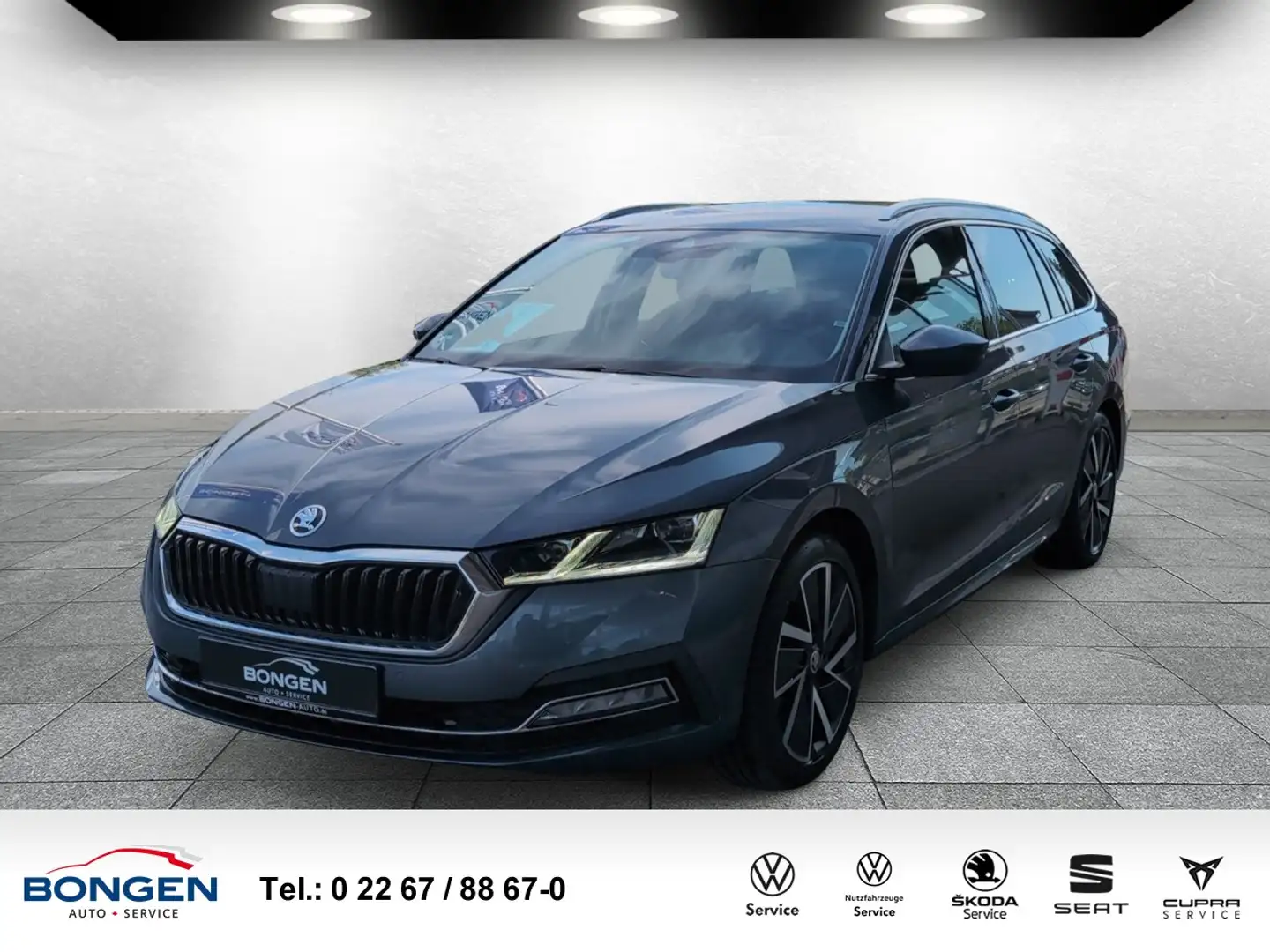 Skoda Octavia Combi 1.5 TSI Style Navi Carplay Rückfahrkamera Grau - 1