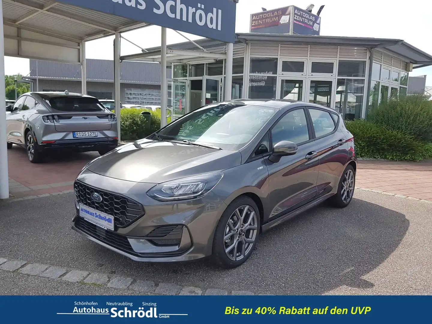 Ford Fiesta ST-Line 1.0 EcoBoost MHEV 125 PS-AndroidAuto-Ap... Grey - 1