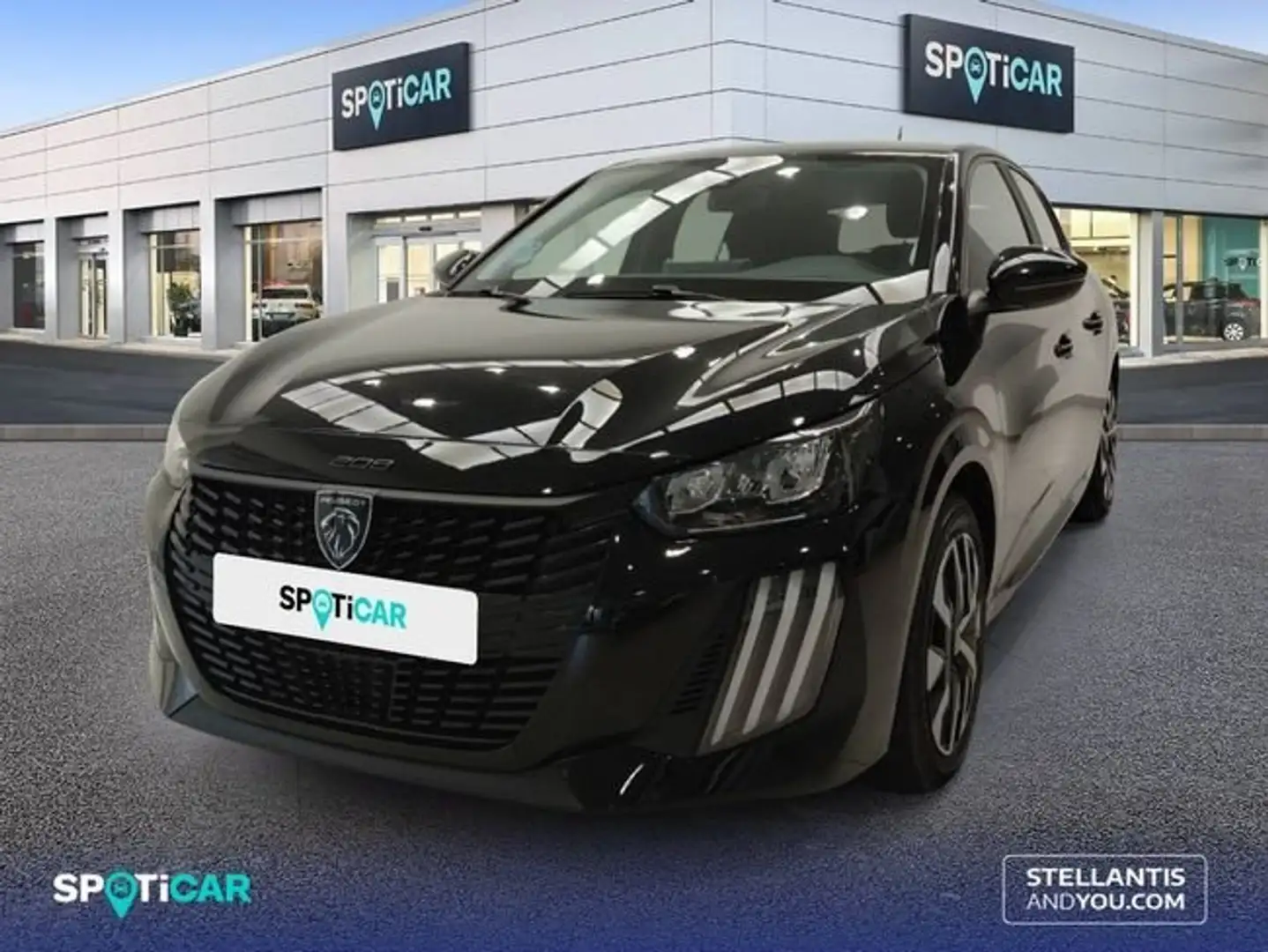 Peugeot 208 Gasolina 100 S&S 6 Vel MAN Style Negro - 1