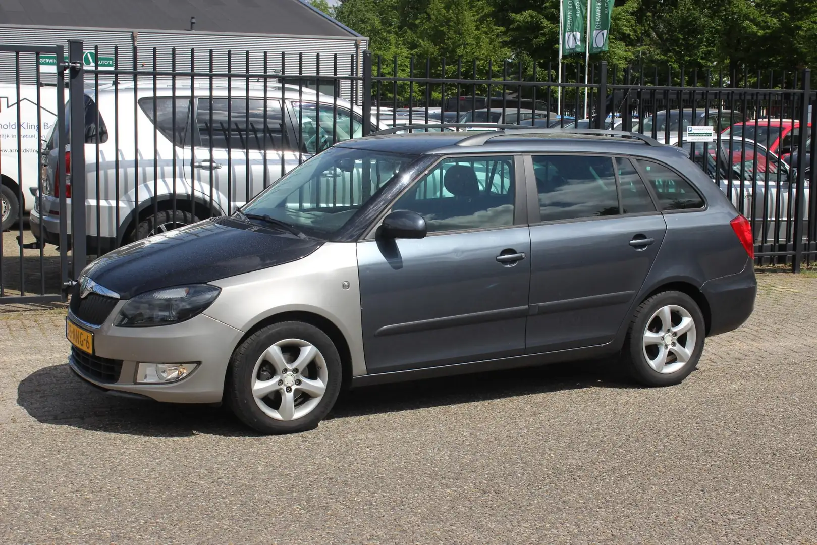 Skoda Fabia Combi 1.2 TDI Greenline Grau - 1