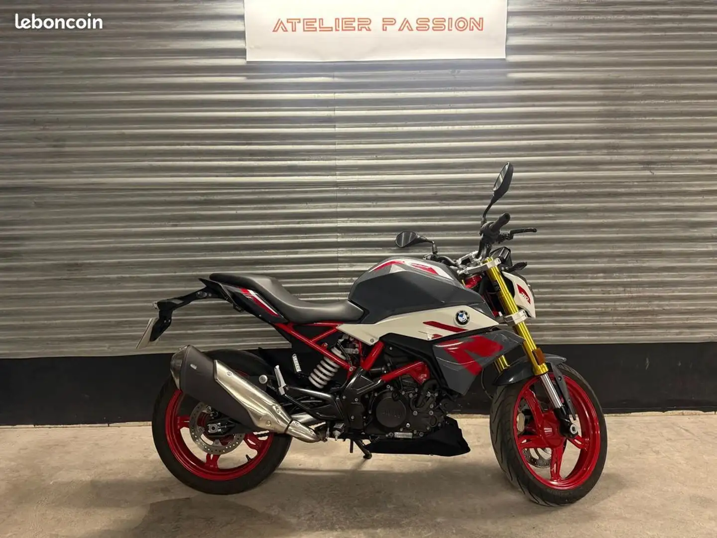 BMW G 310 R G310R Première main révisée et garantie 12 mois Gris - 1
