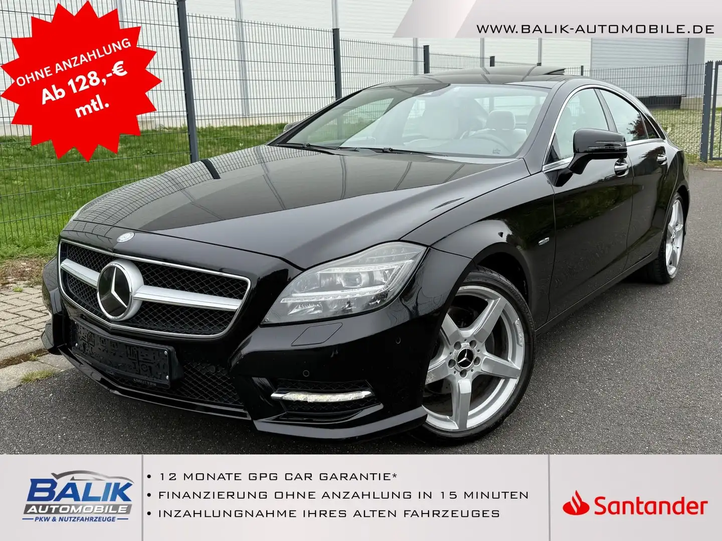 Mercedes-Benz CLS 350 CDI BE*DESIGNO PORCELLAIN*AMG LINE* Schwarz - 1